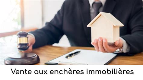 vente aux enchères bien immobilier.